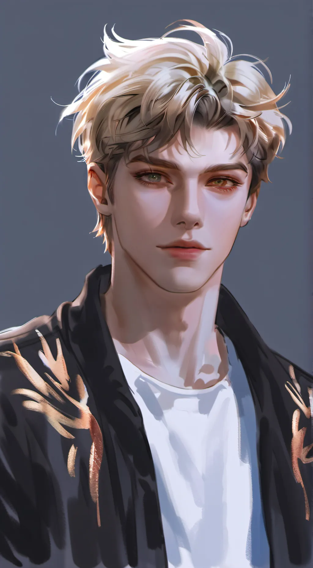 ai character: Aaron  background
