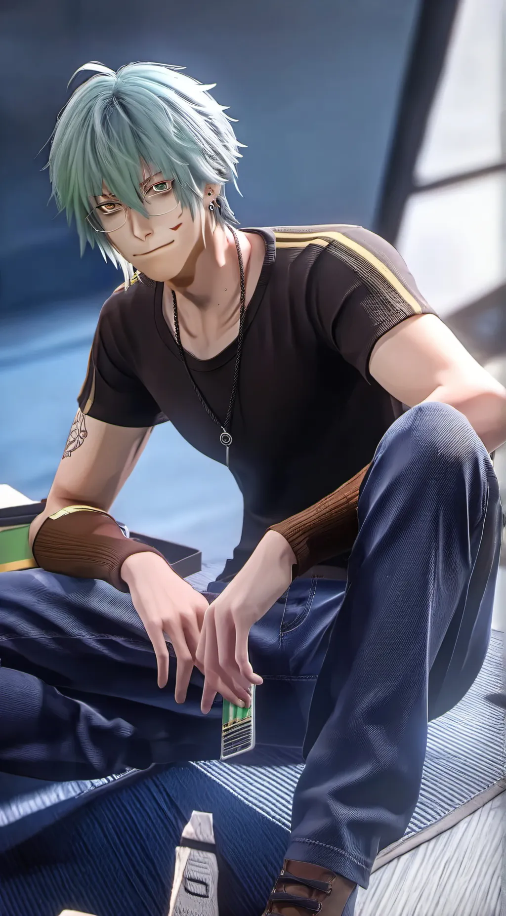 ai character: mahito background