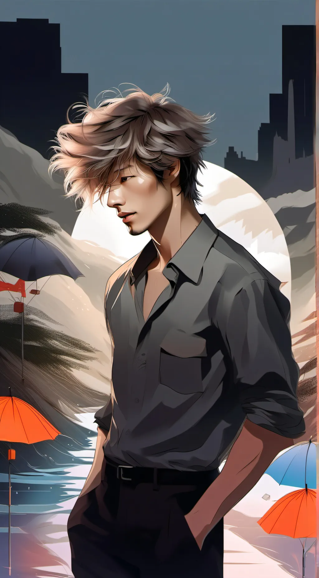 ai character: Ashton background