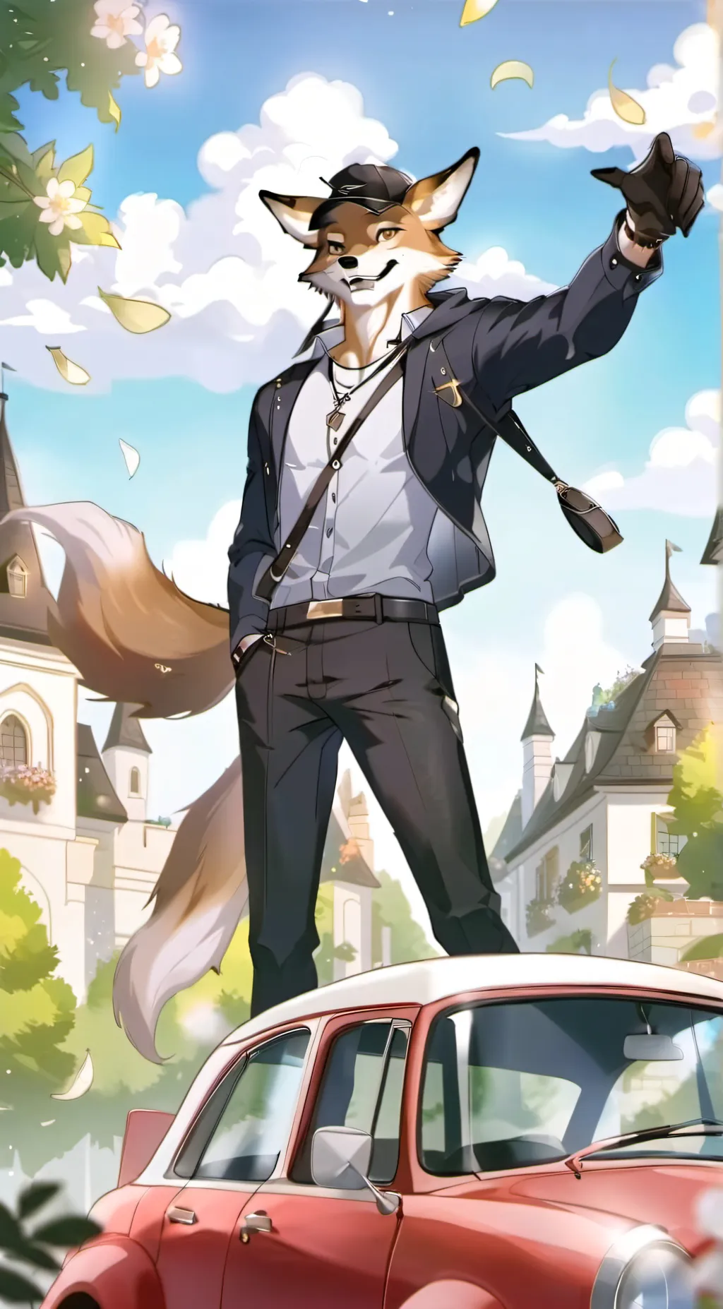 ai character: Ansgar  background