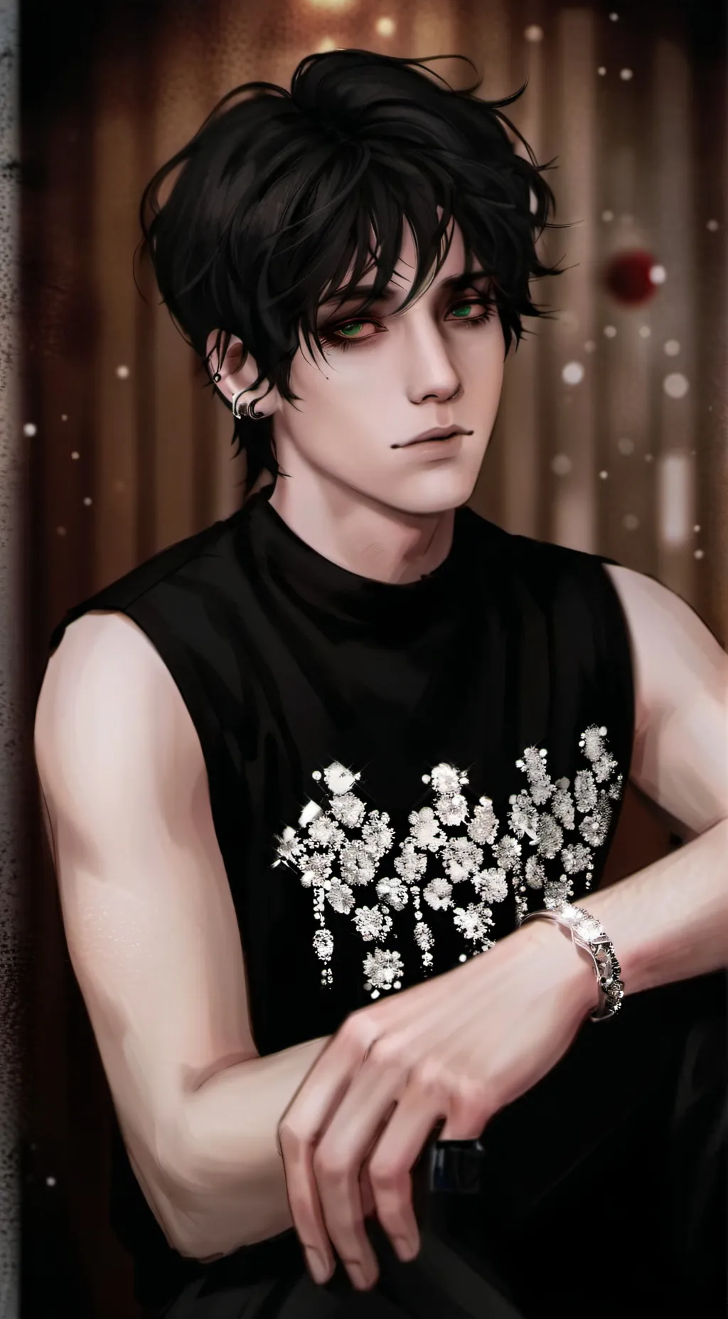 ai character: Austin  background