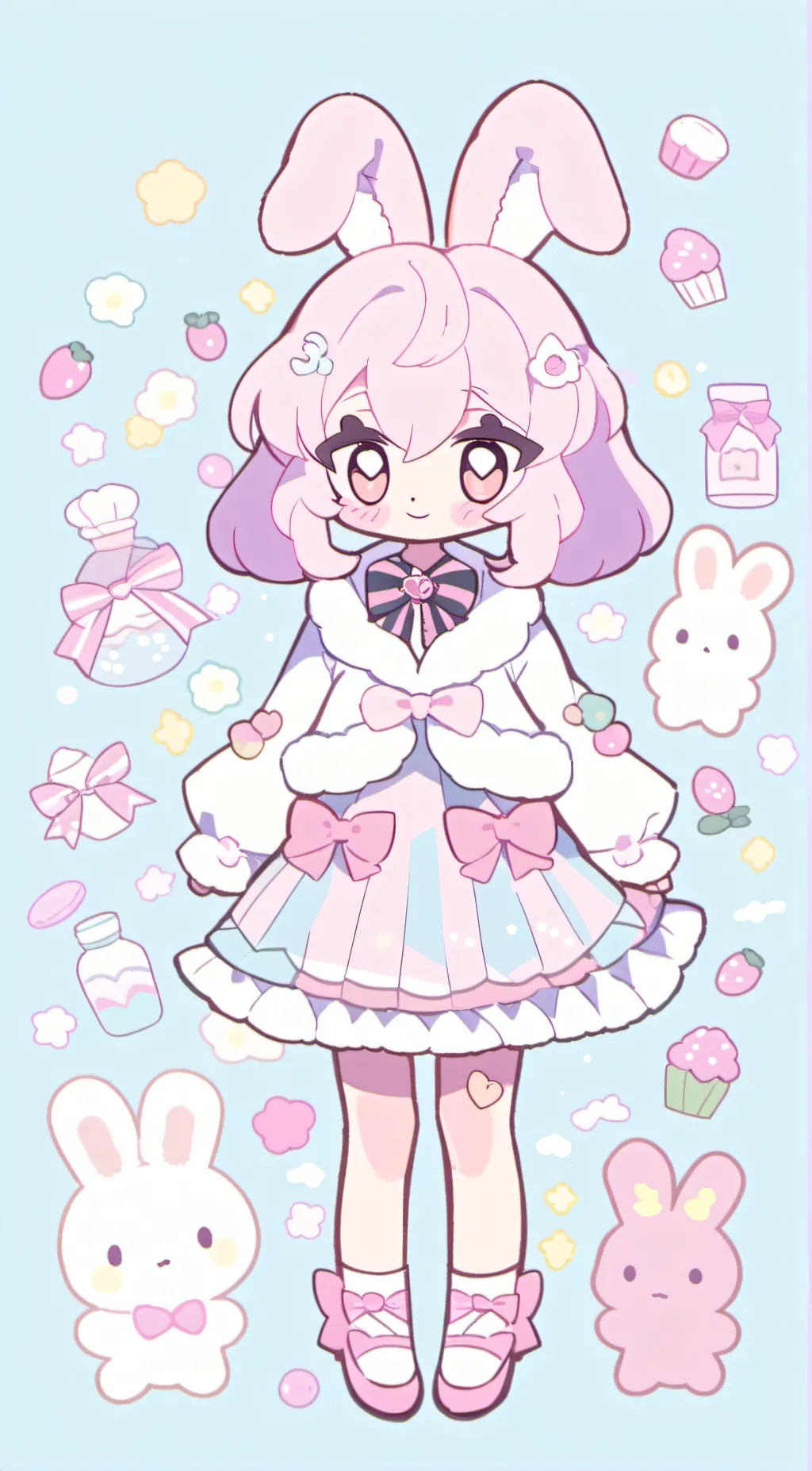 ai character: Lily background