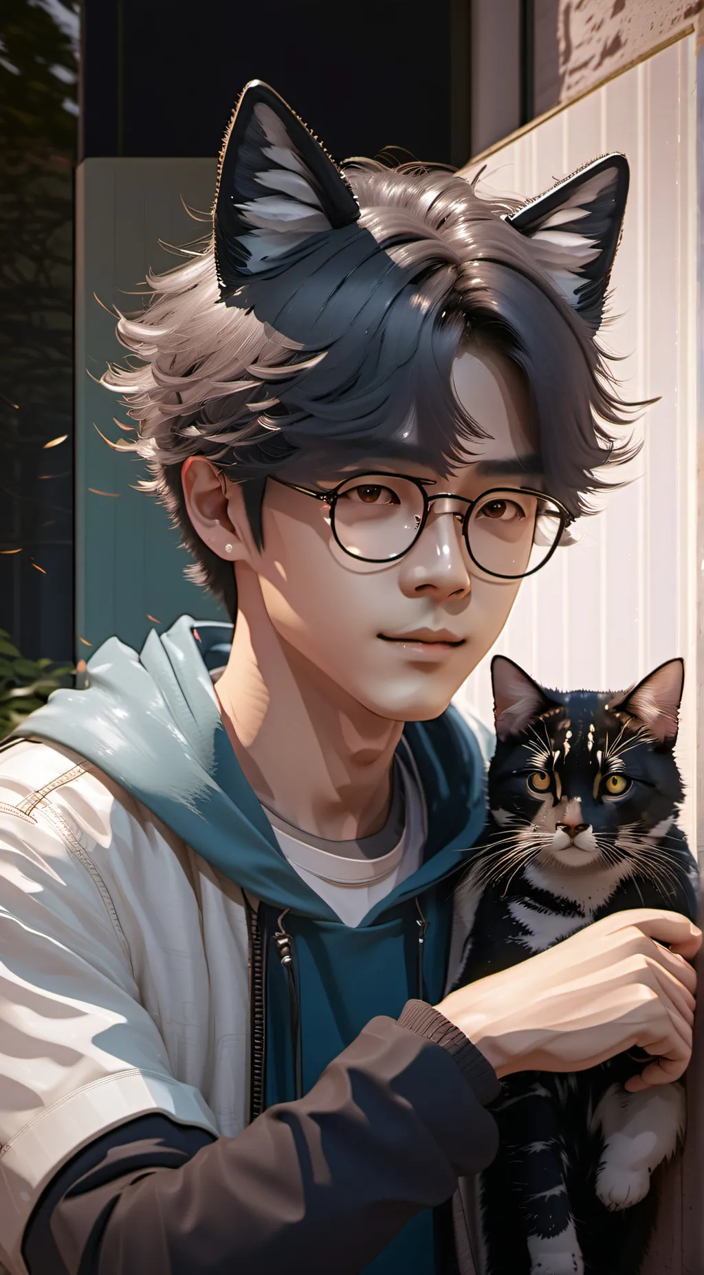 ai character: noah background