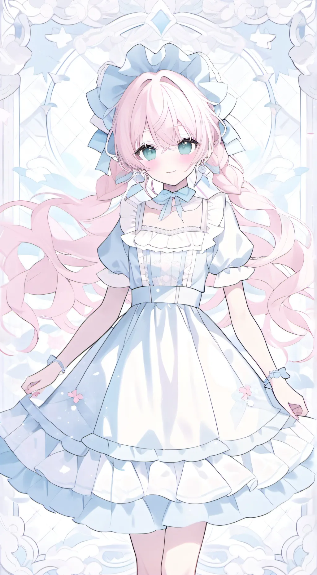 ai character: Lily  background