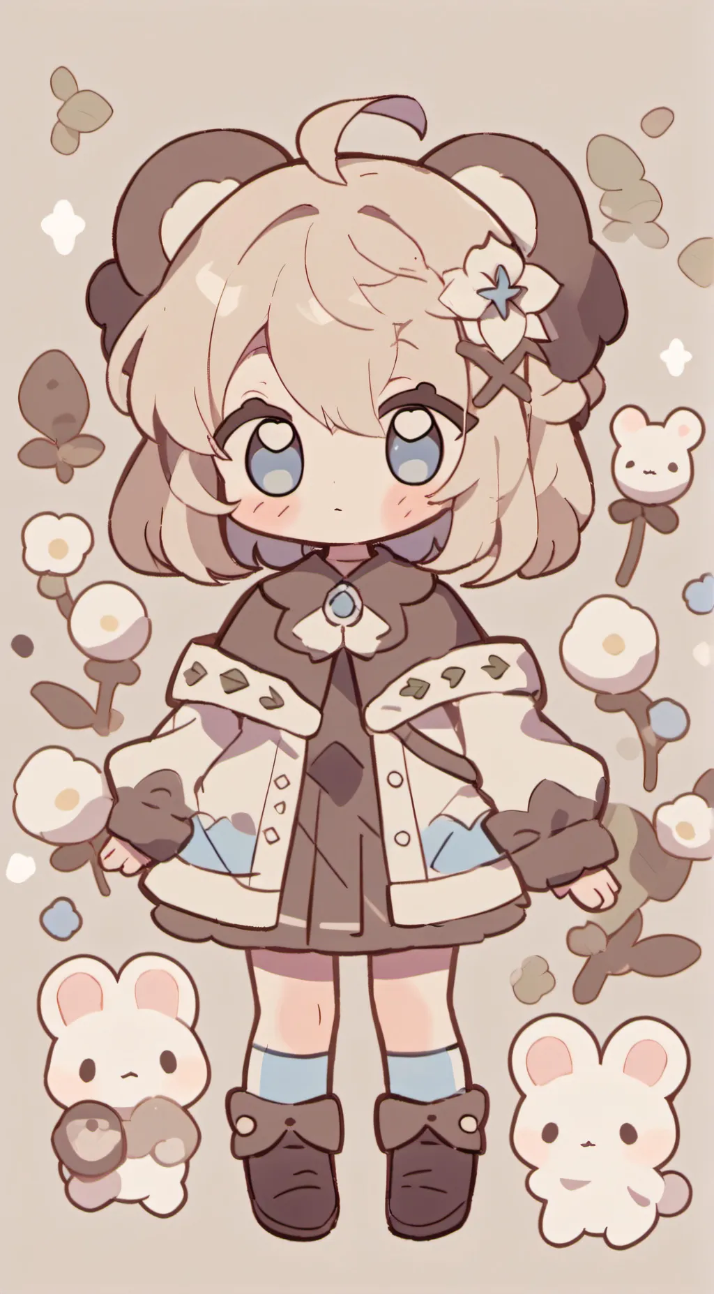 ai character: Mya background