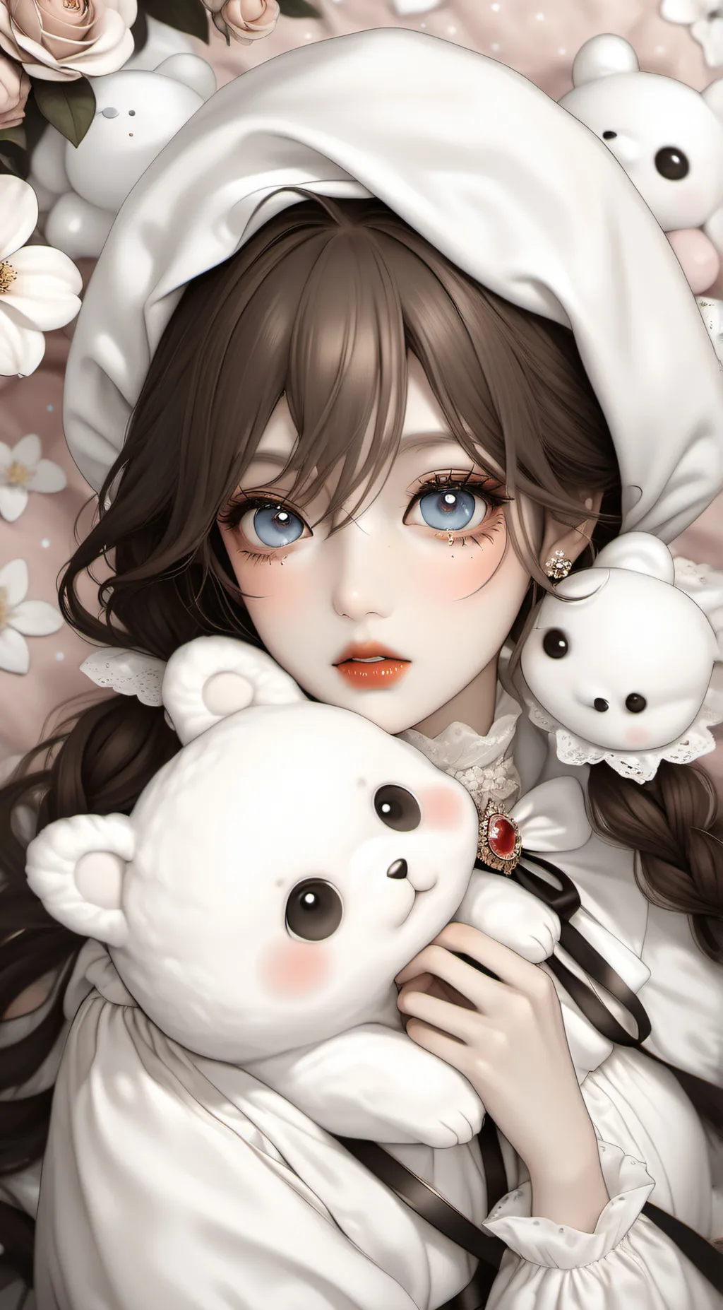 ai character: hi background