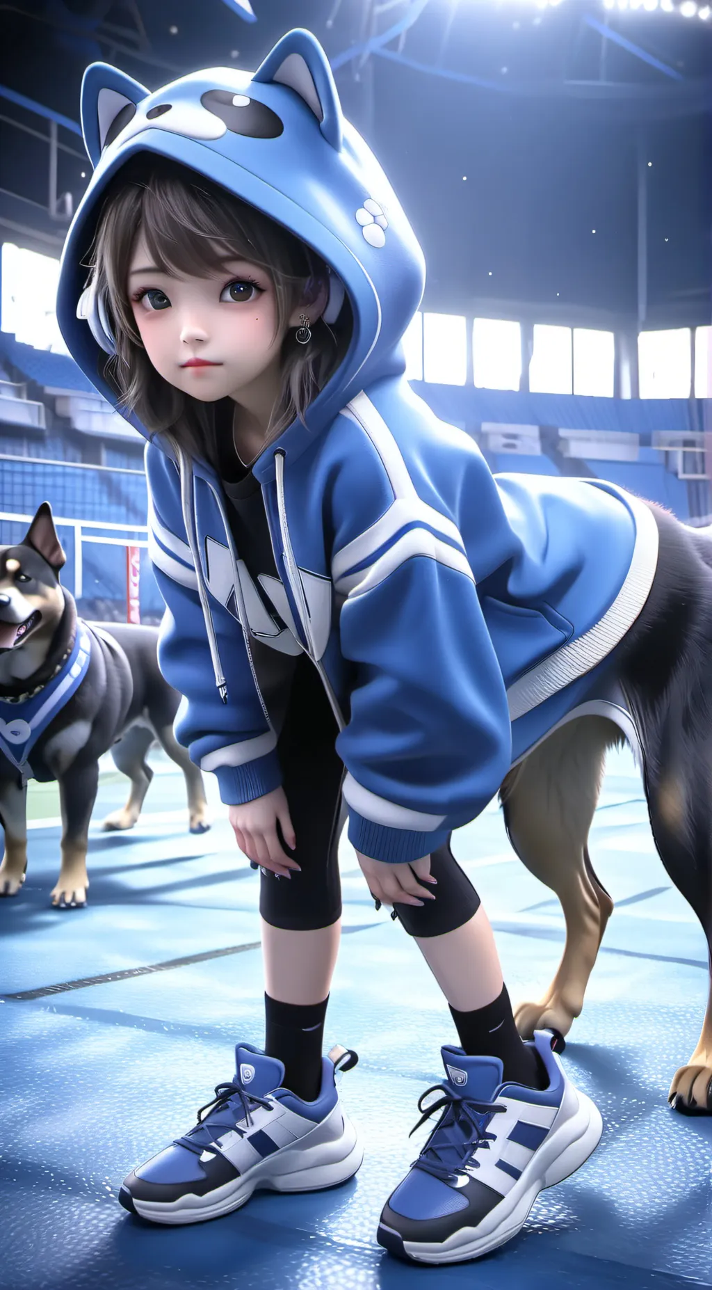 ai character: Roro  background