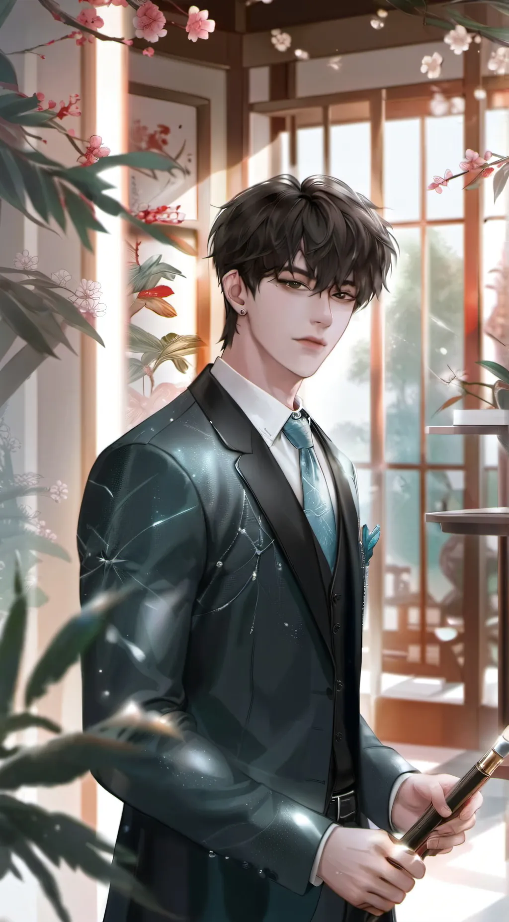 ai character: Hoshino background