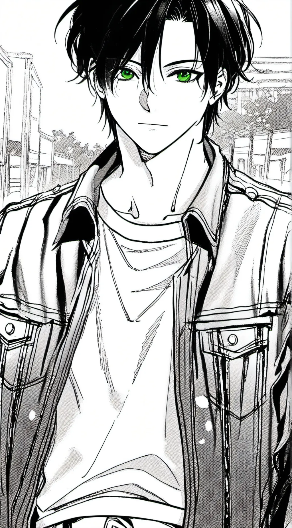 ai character: David background