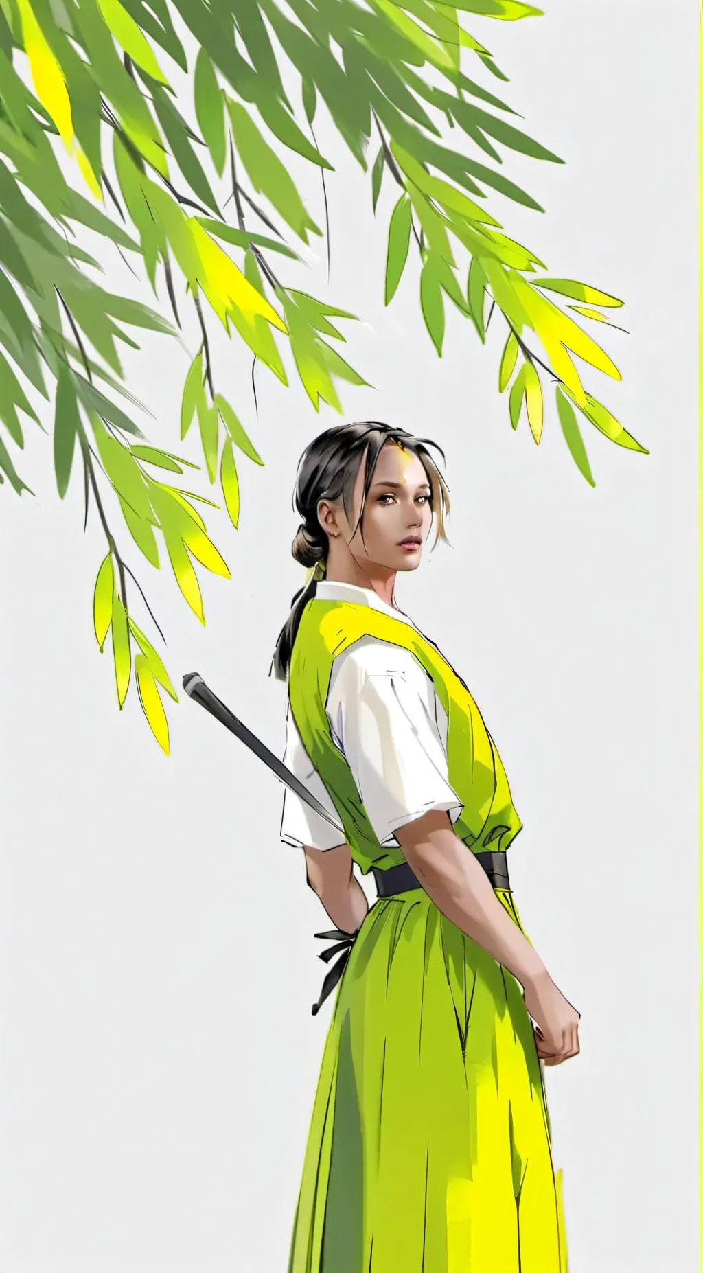 ai character: Magic role plays background