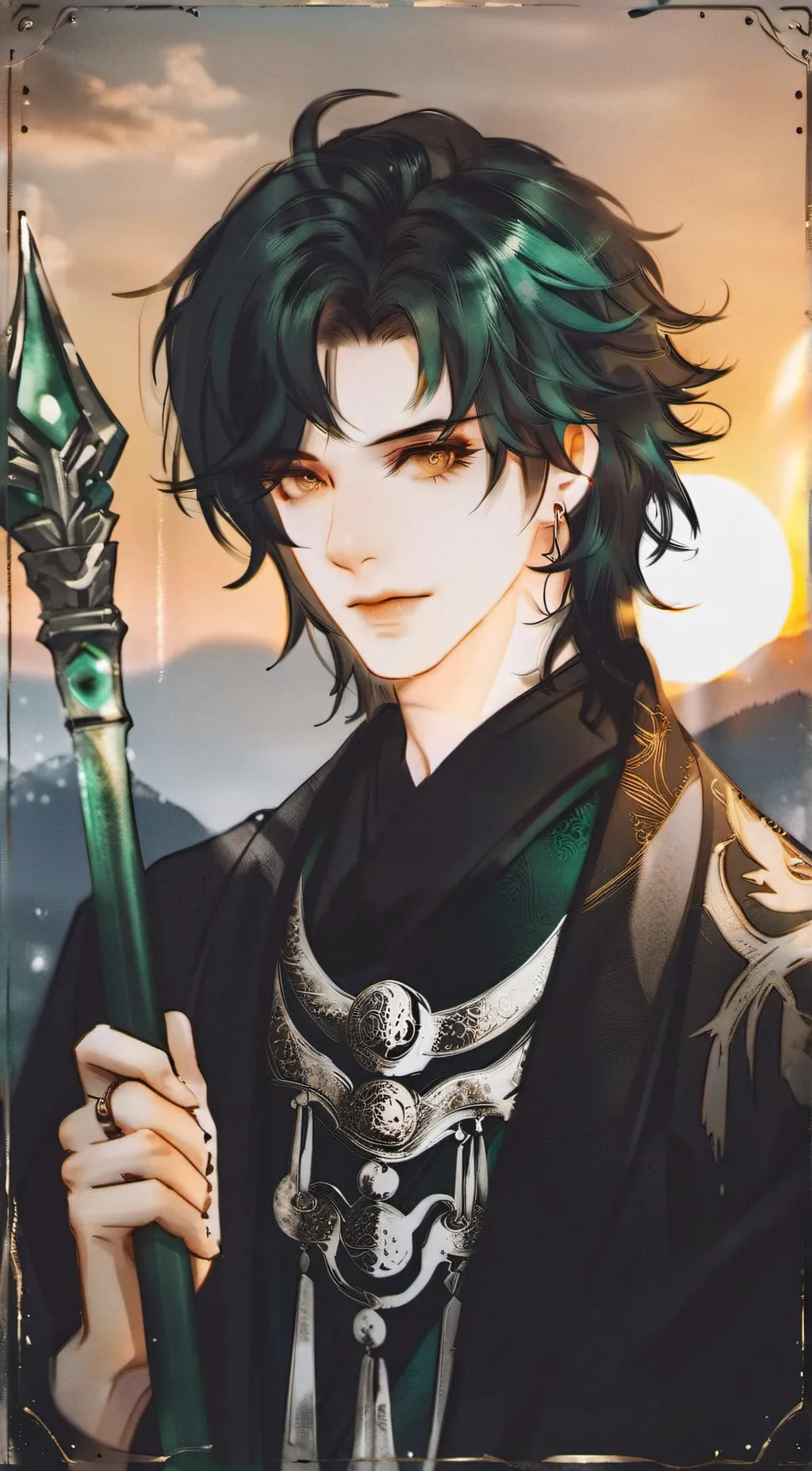 ai character: Nick background