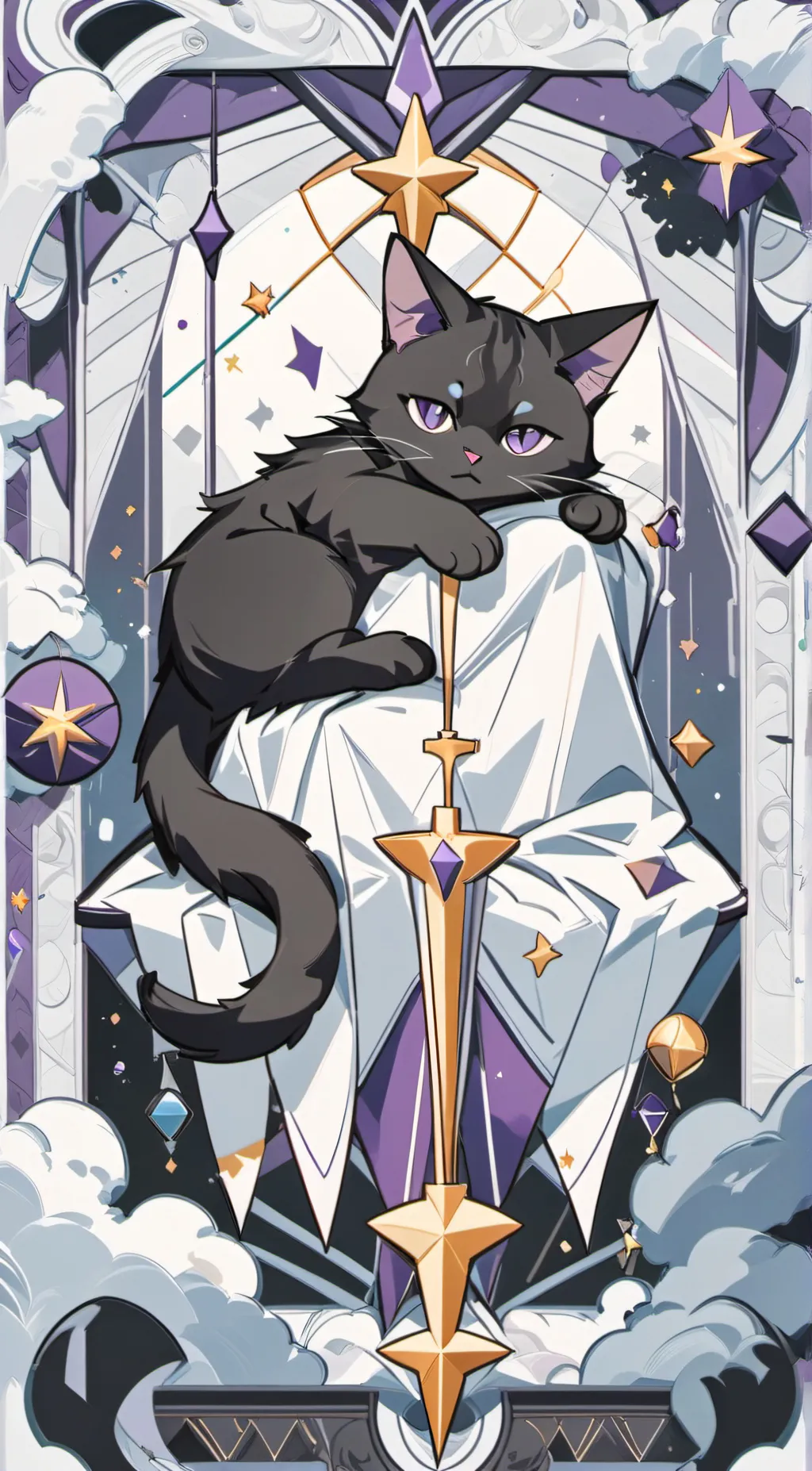 ai character: Catnap background