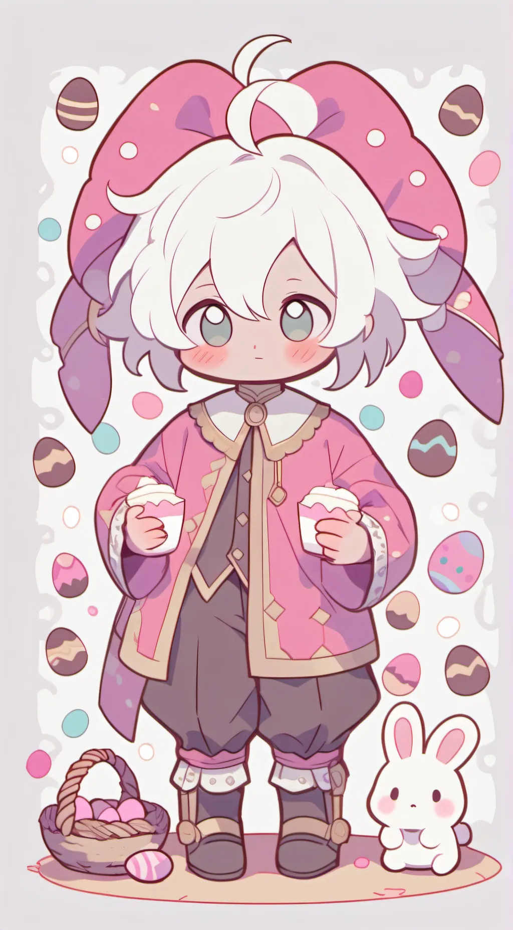 ai character: tadc easter background