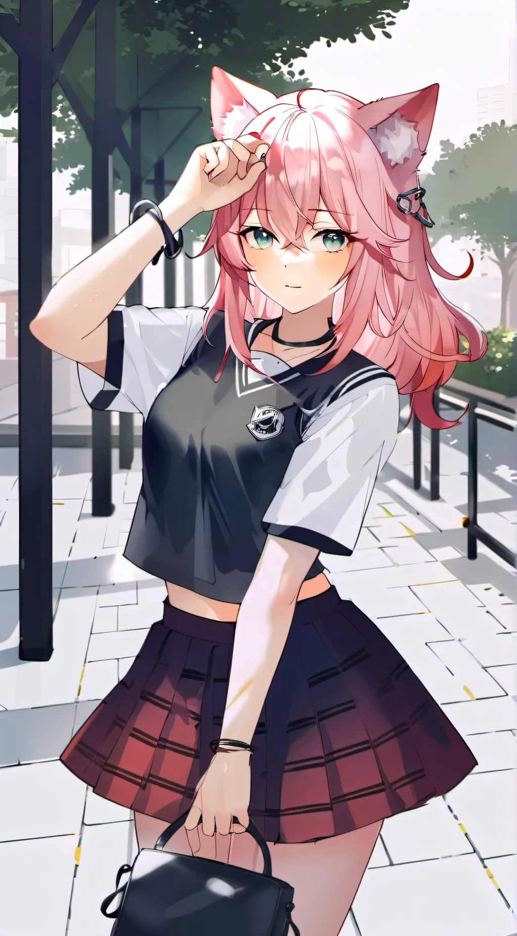 ai character: Tina background