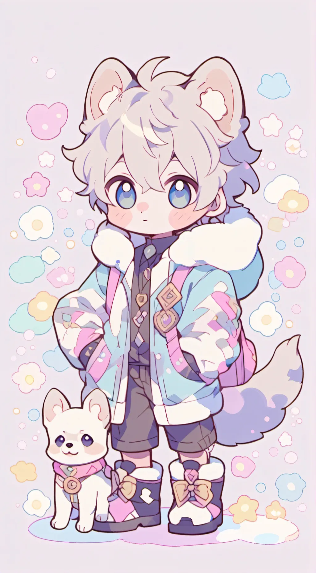 ai character: Pierce background