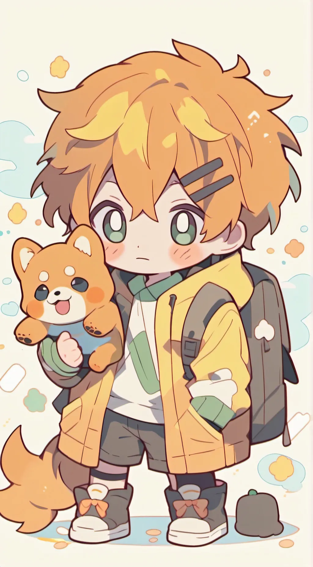 ai character: Dogday background