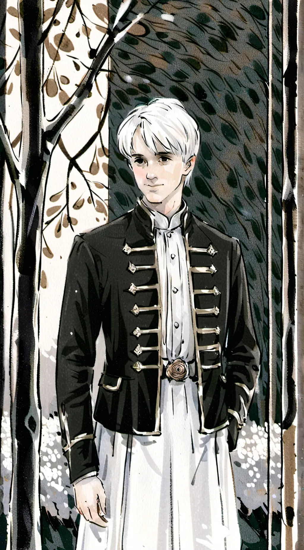 ai character: Draco Malfoy background