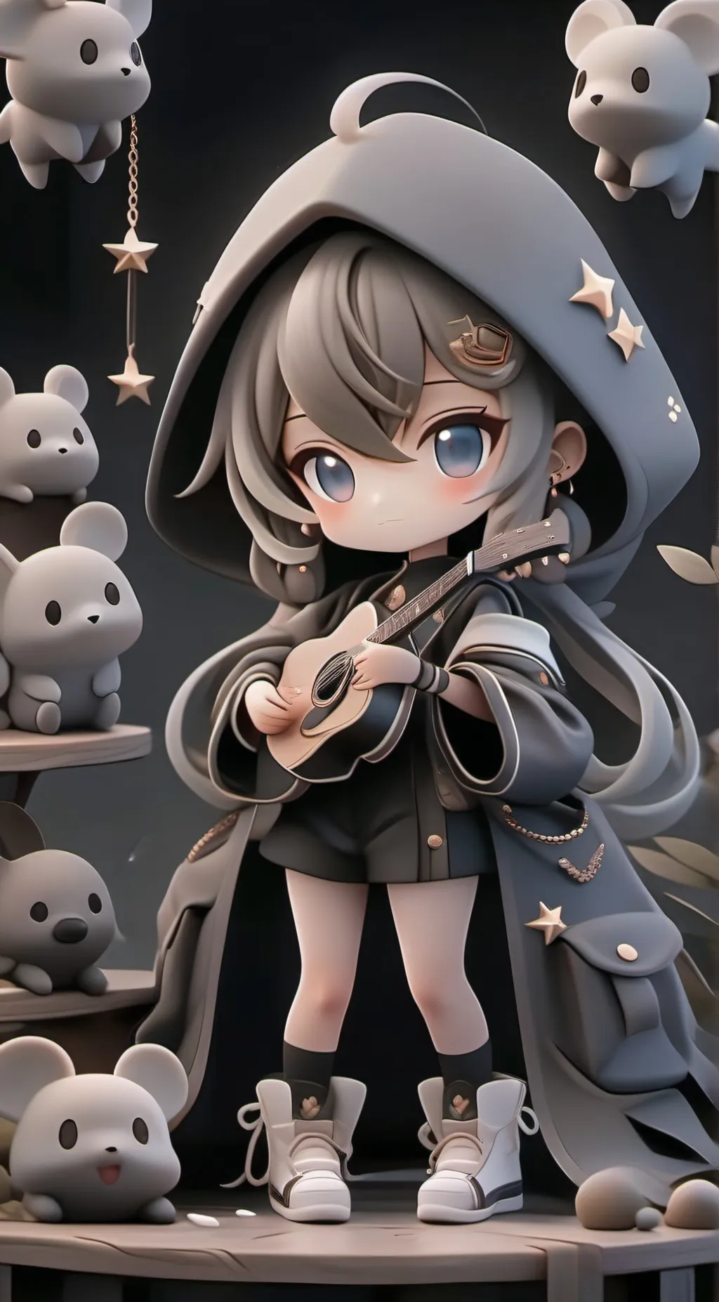 ai character: Buhle  background