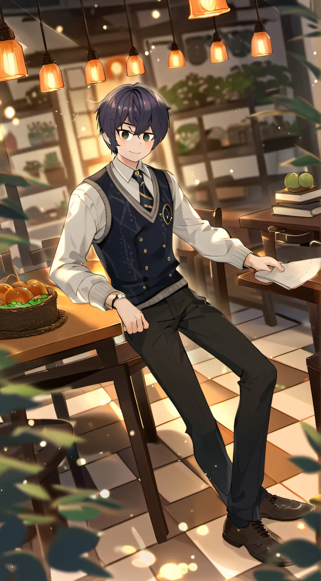 ai character: Levi background