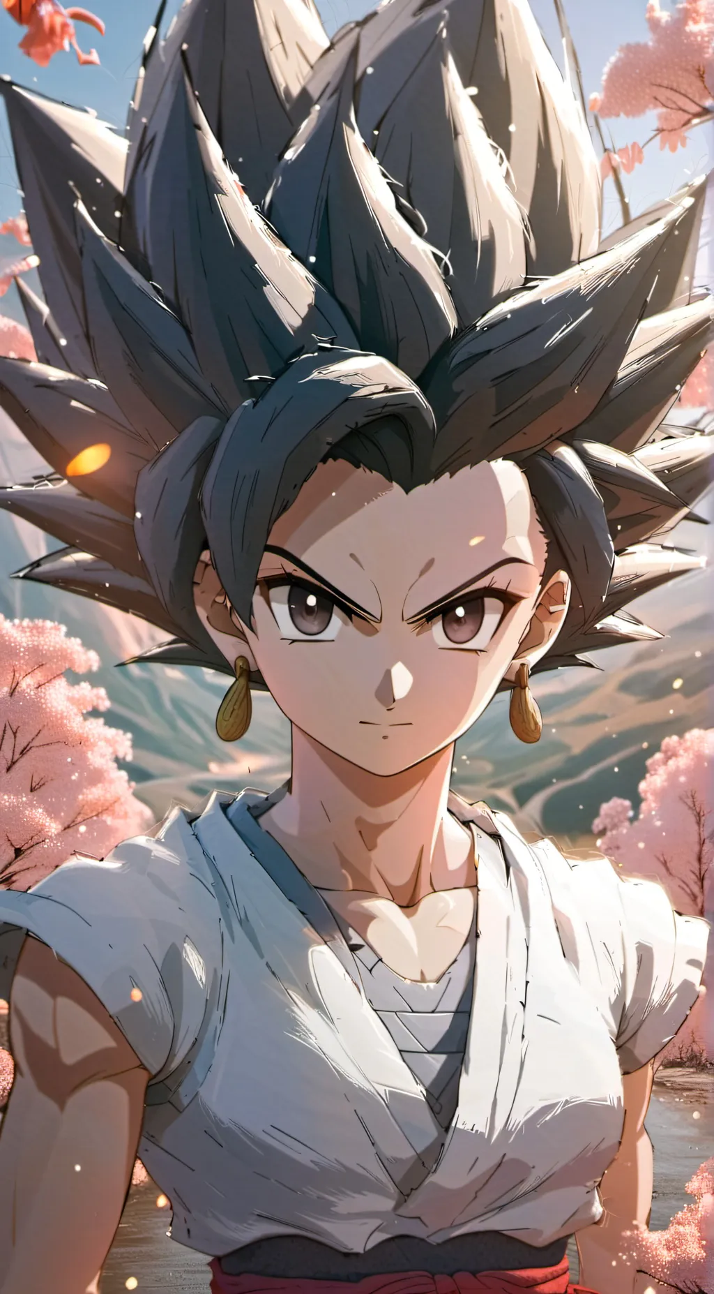 ai character: Caulifla  background