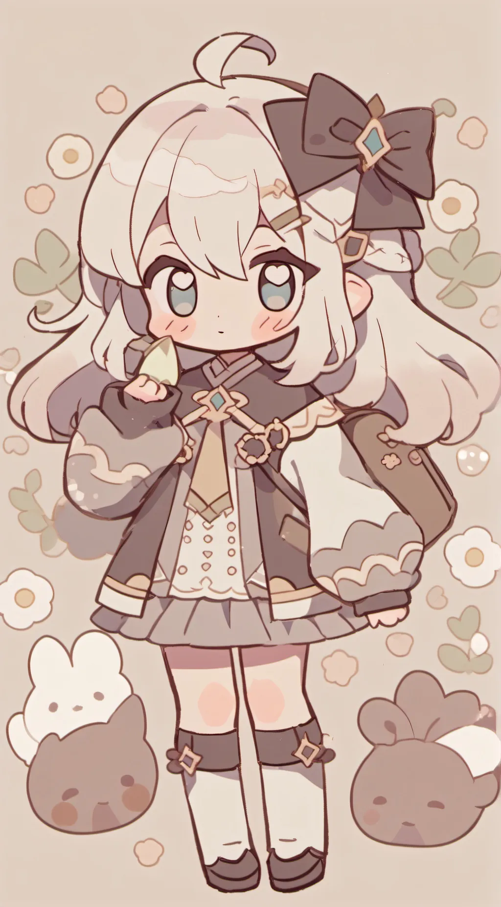 ai character: Melody background