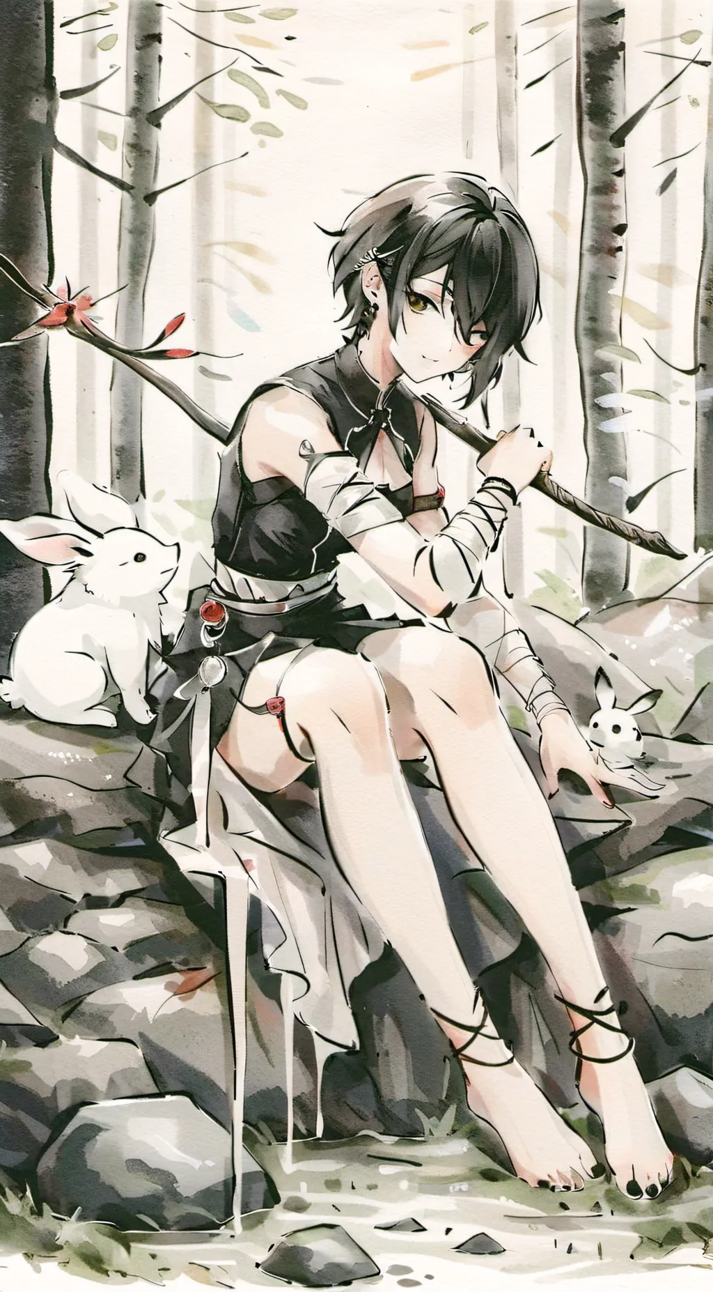 ai character: Zee background