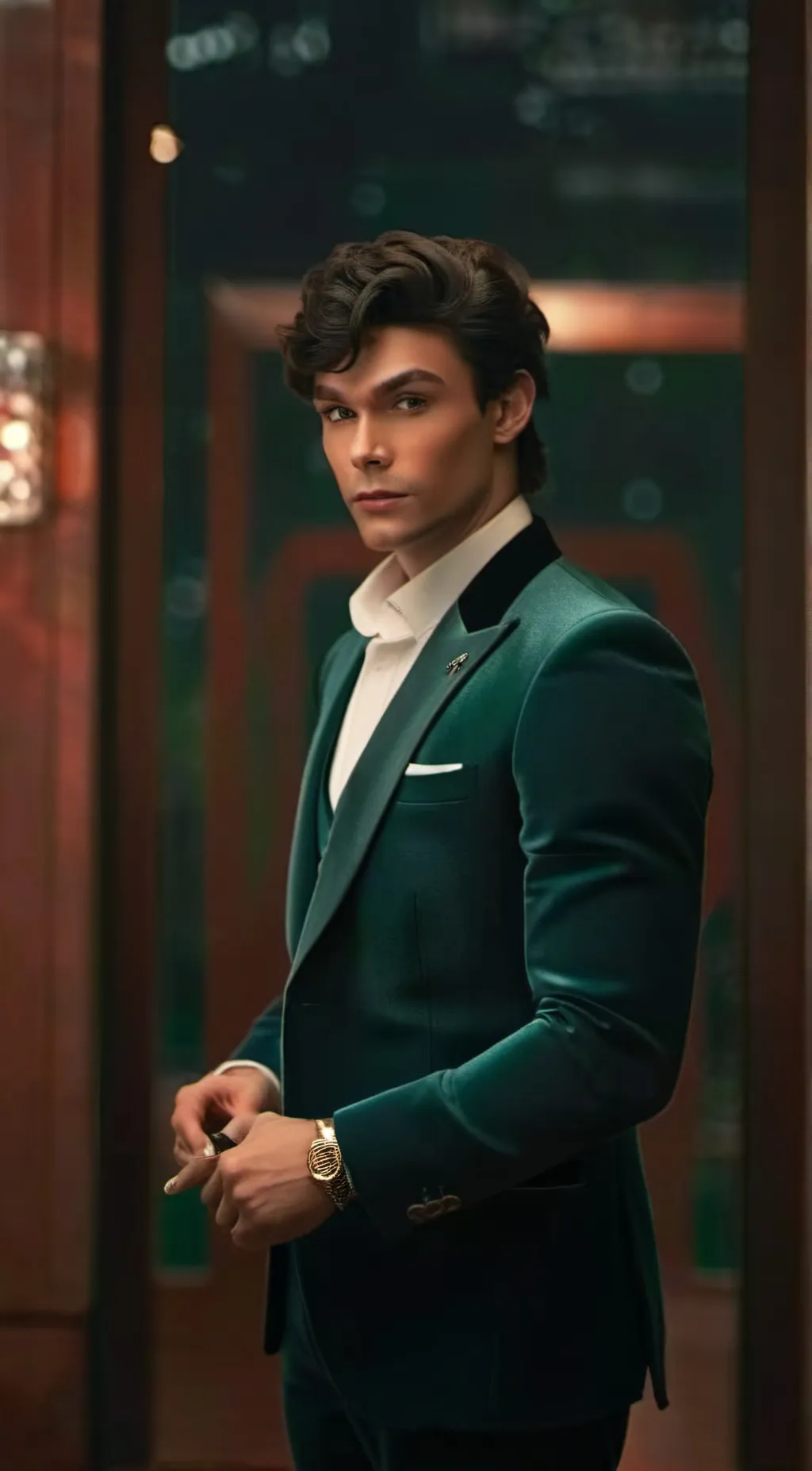 ai character: Marcus Lopez  background