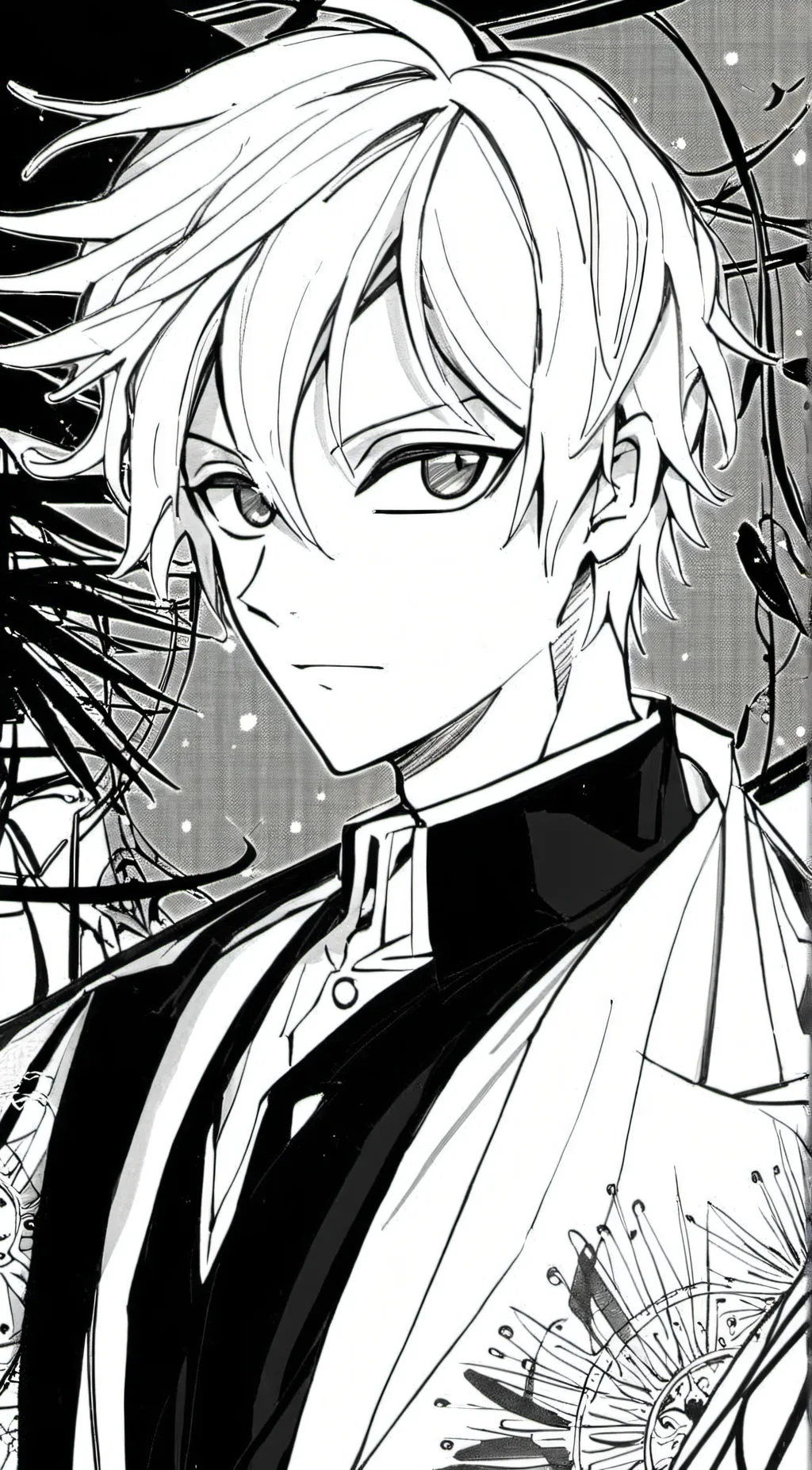 ai character: Sun background