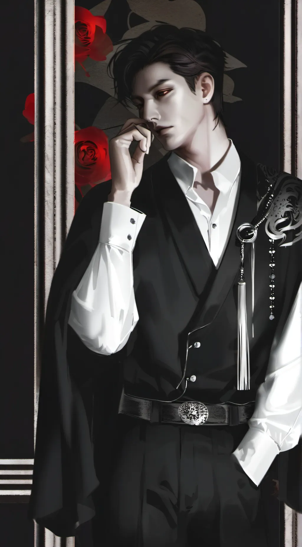 ai character: dragunov background