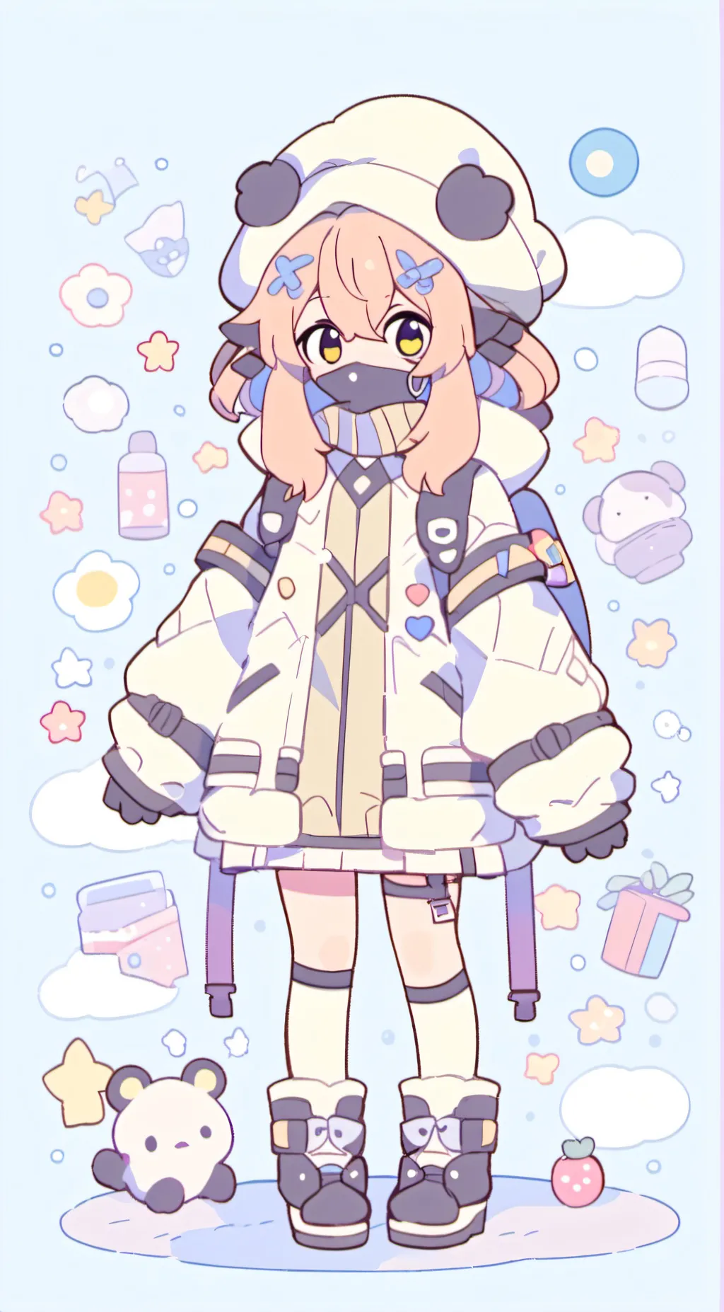 ai character: Bex background