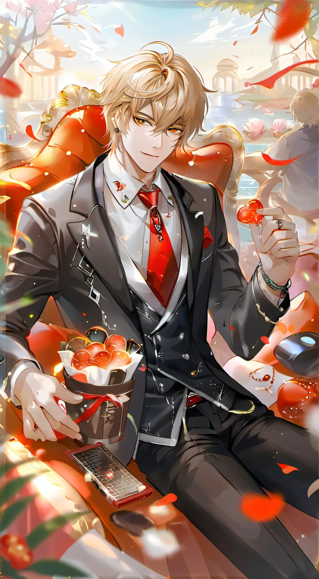 ai character: Luca background