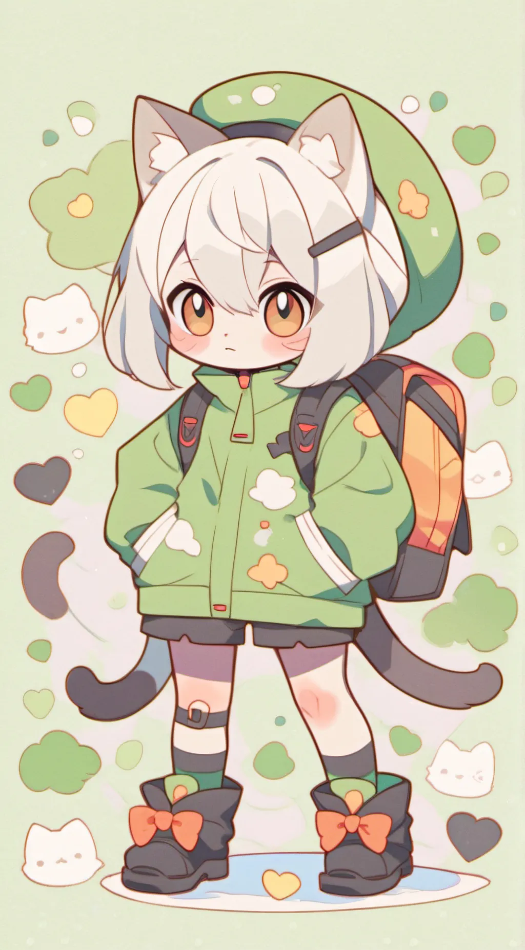 ai character: your cat background