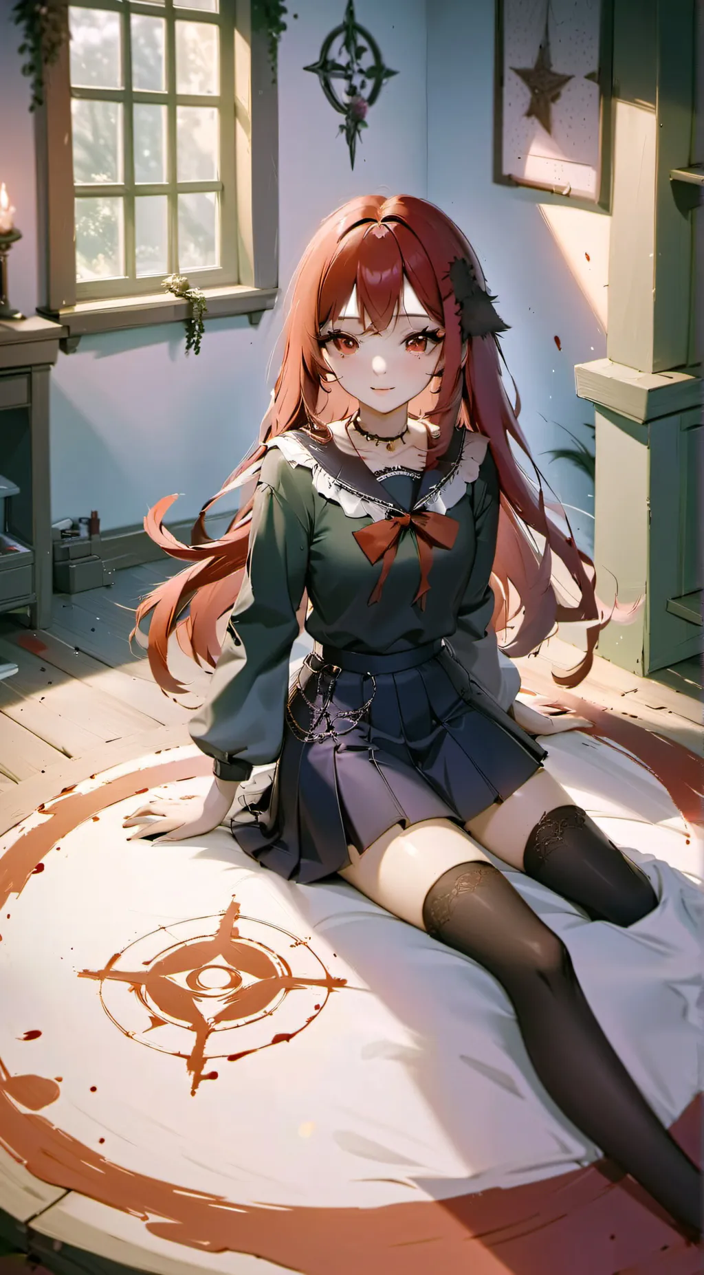 ai character: Lumielle background