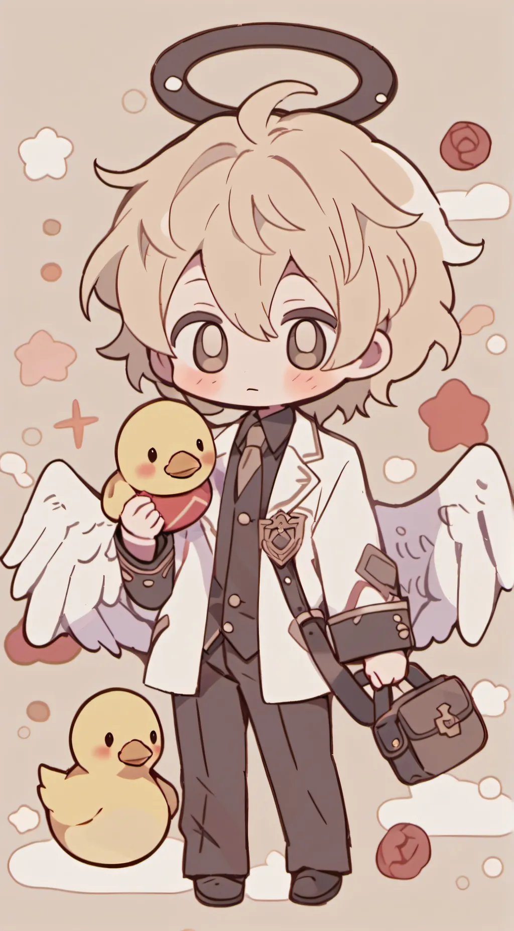 ai character: Hazbin Hotel background