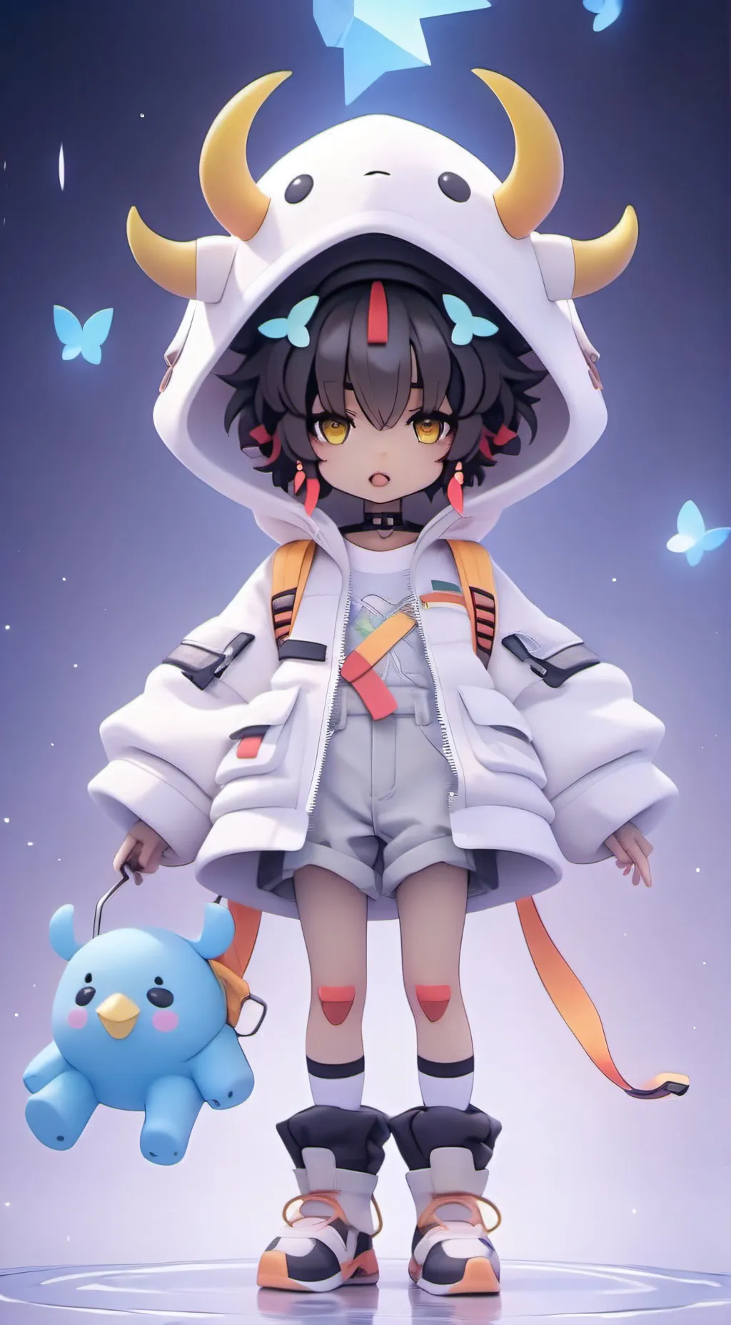 ai character: Moorie background