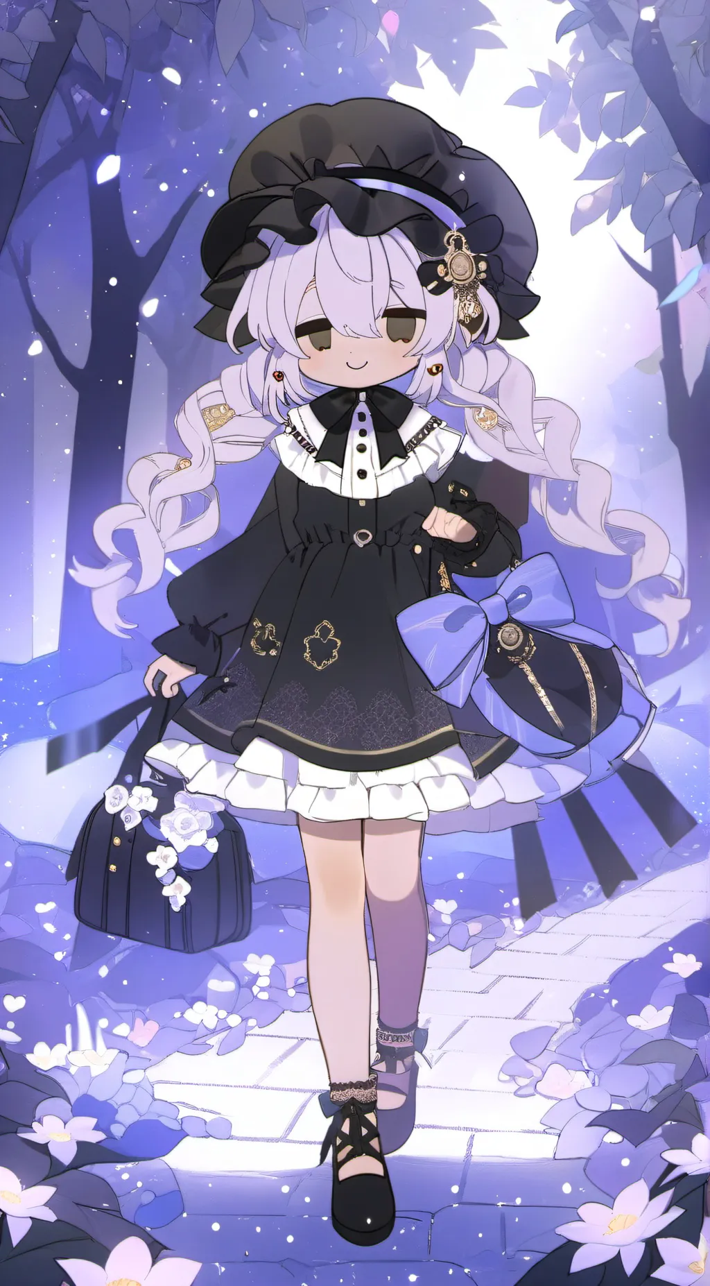 ai character: Lilly background