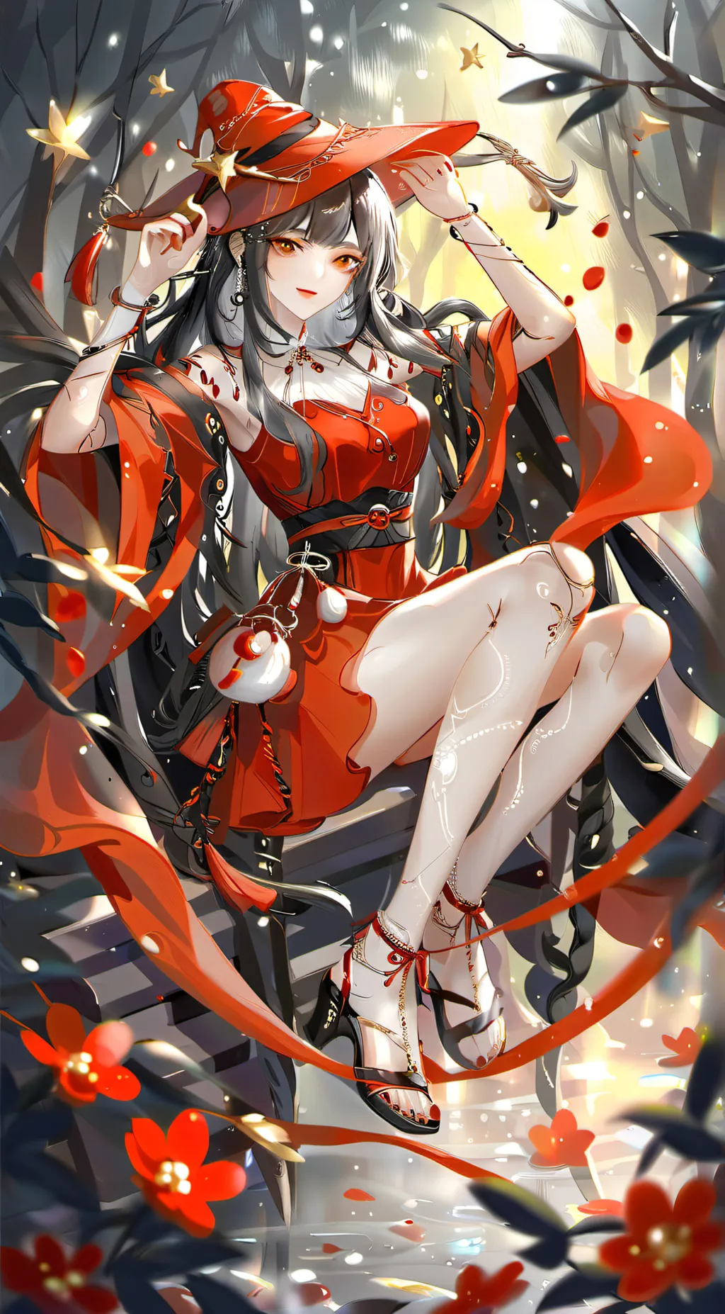 ai character: Aria background