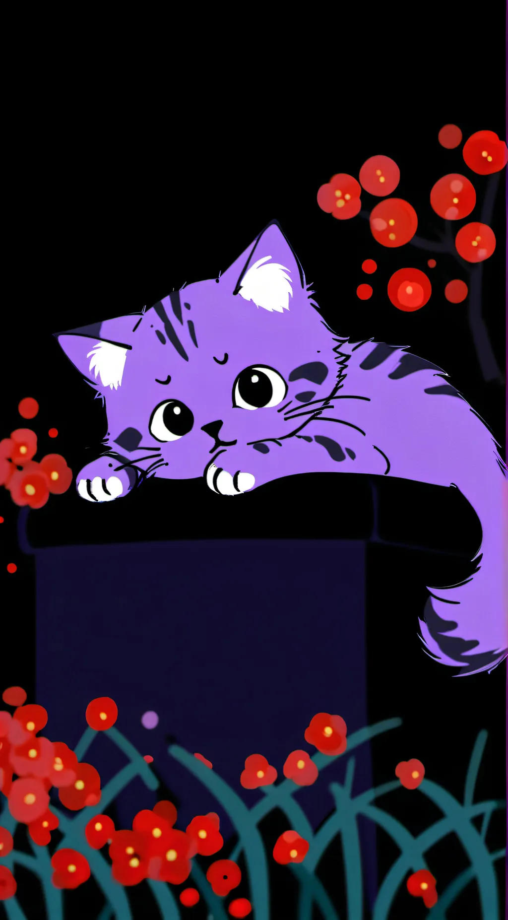 ai character: cat nap background