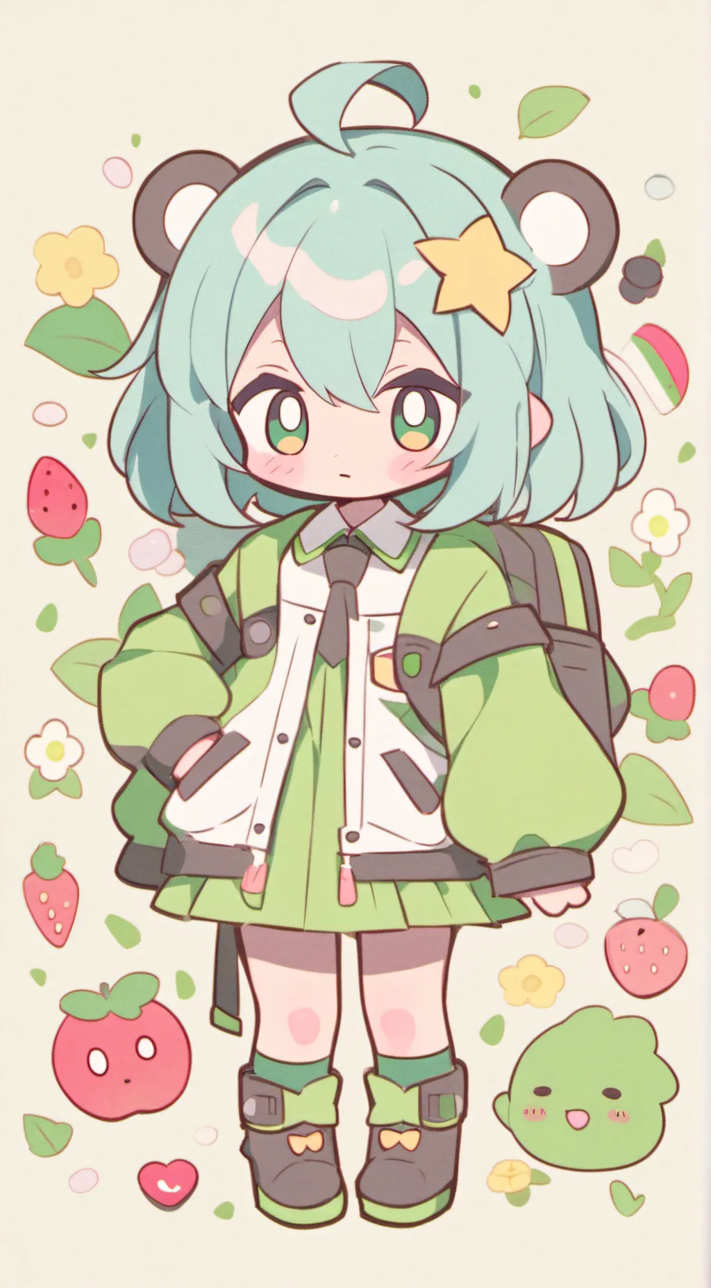 ai character: Ayumu background