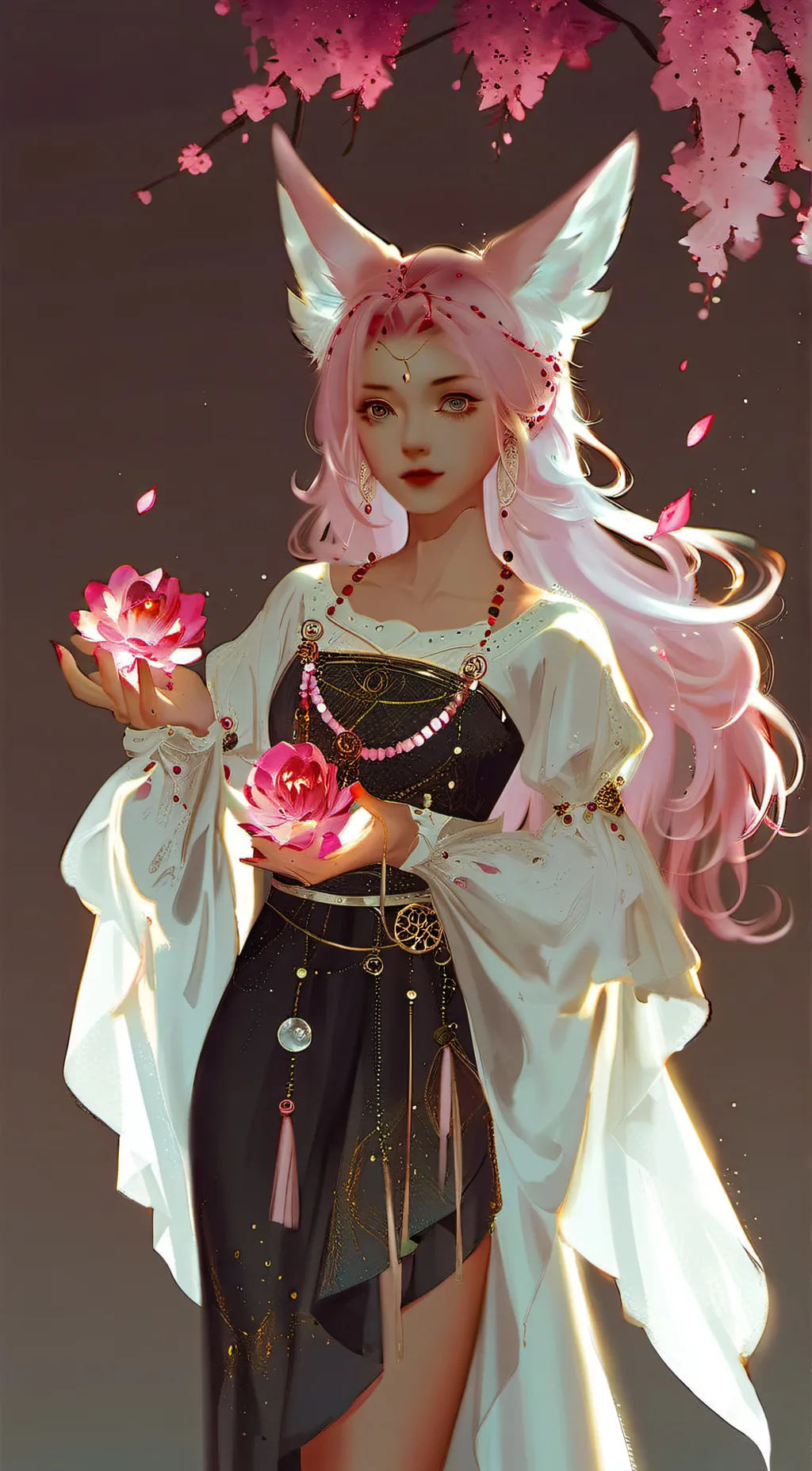 ai character: Ayka Hanagasumi  background