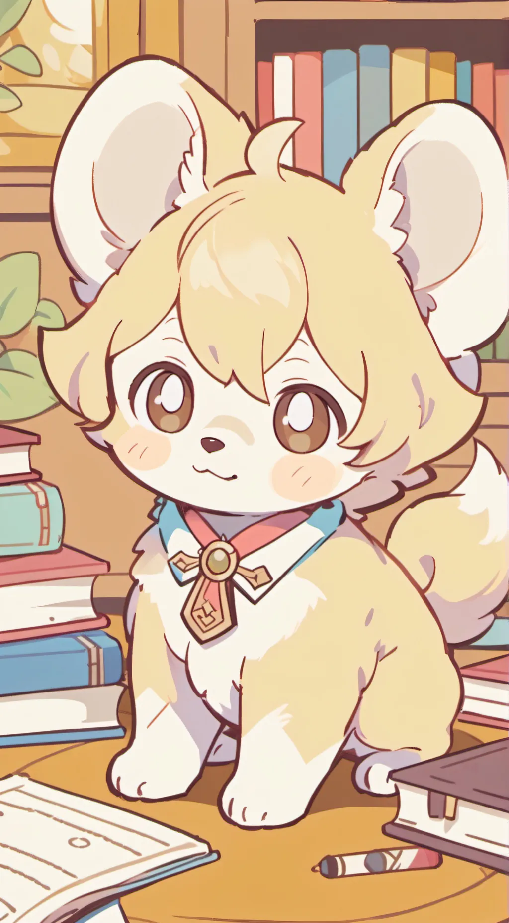 ai character: Honey background