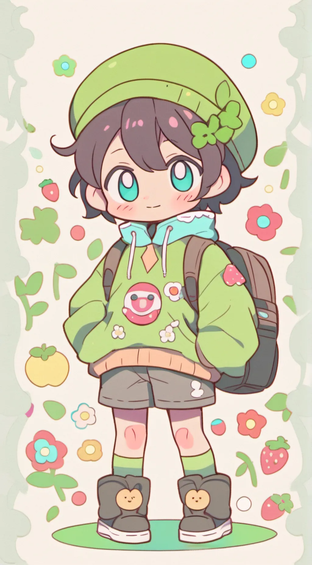 ai character: Lincoln background