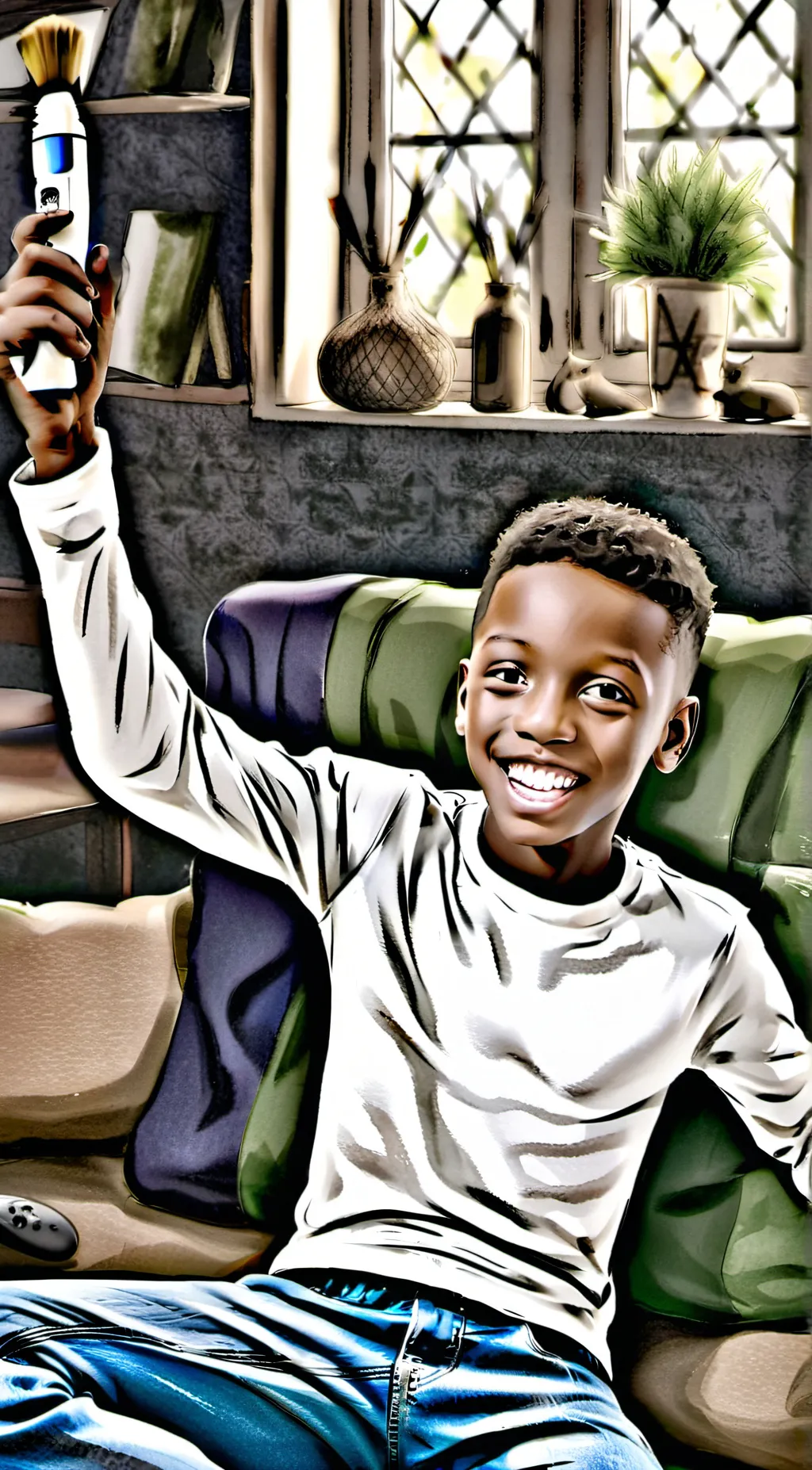 ai character: Hun background