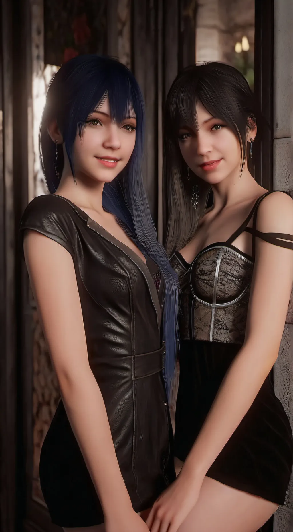 ai character: pivy and ivy background