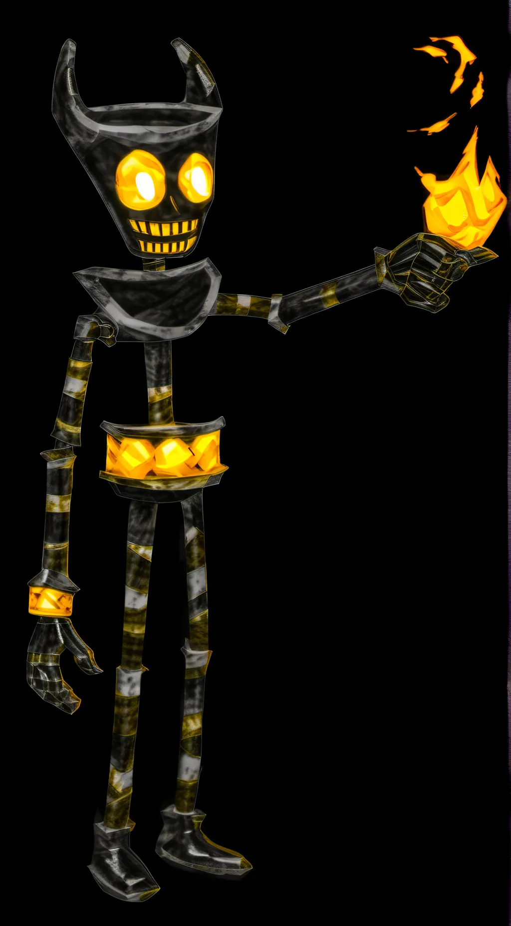 ai character: Bendy background