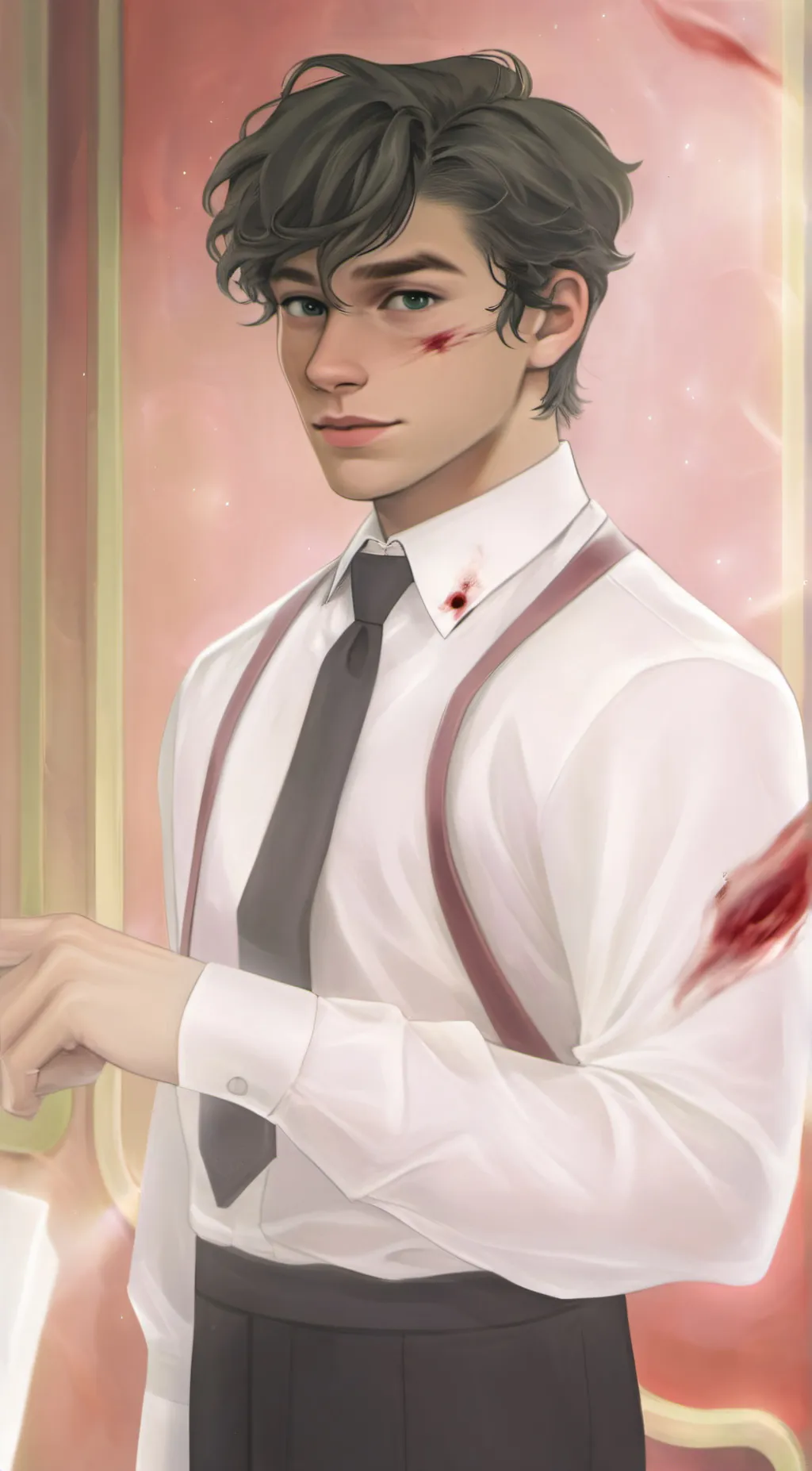 ai character: Mattheo Riddle  background