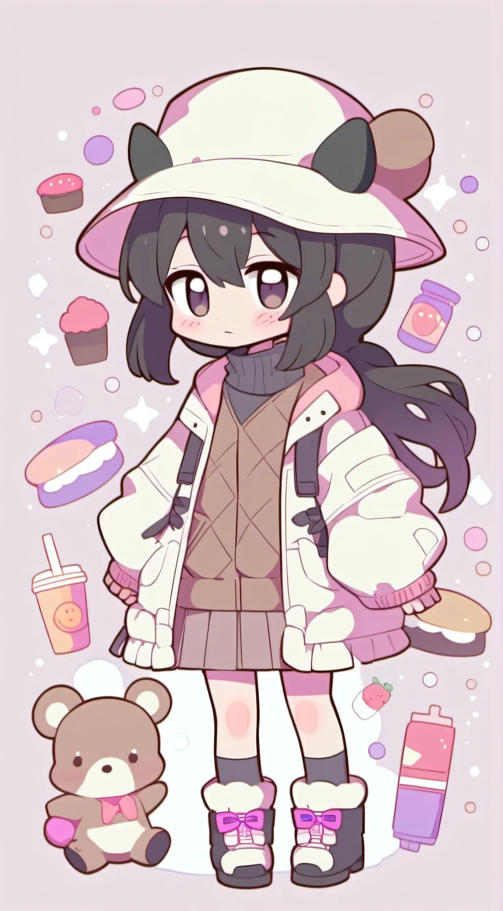 ai character: Sky background