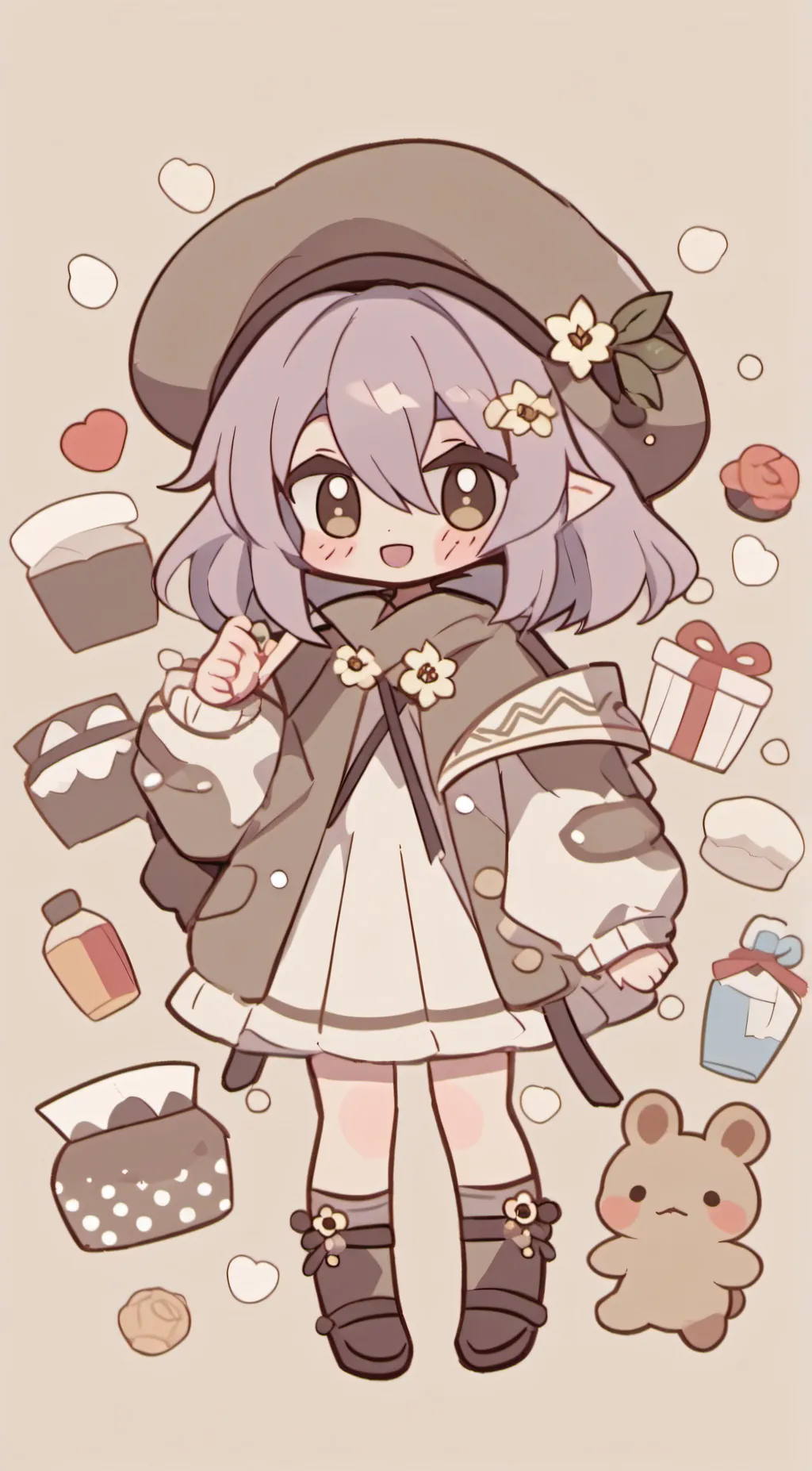 ai character: dhdh background