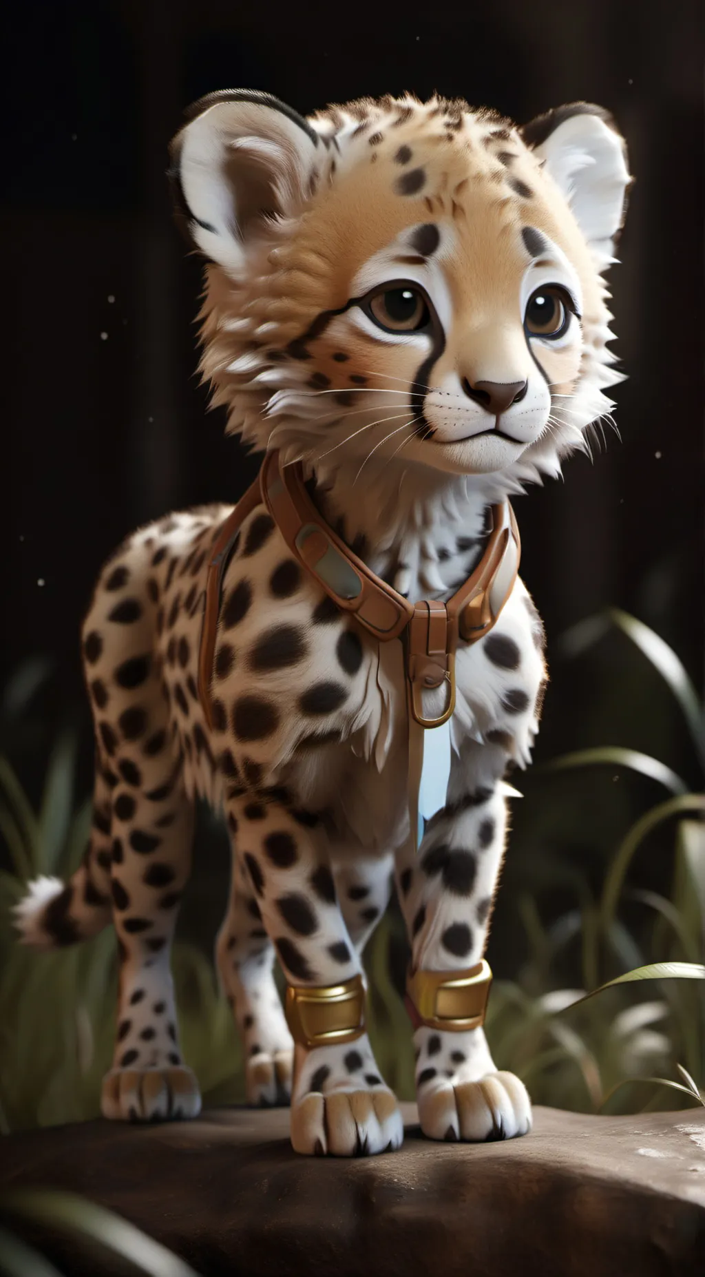 ai character: Winter background