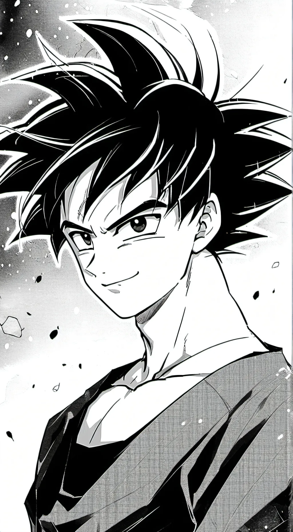 ai character: goku background